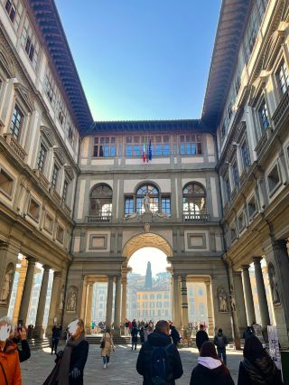 The beautiful daytime scenery of Florence.