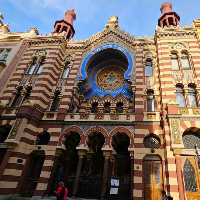 布拉格❤️獨特的猶太會堂Jubilejní synagoga