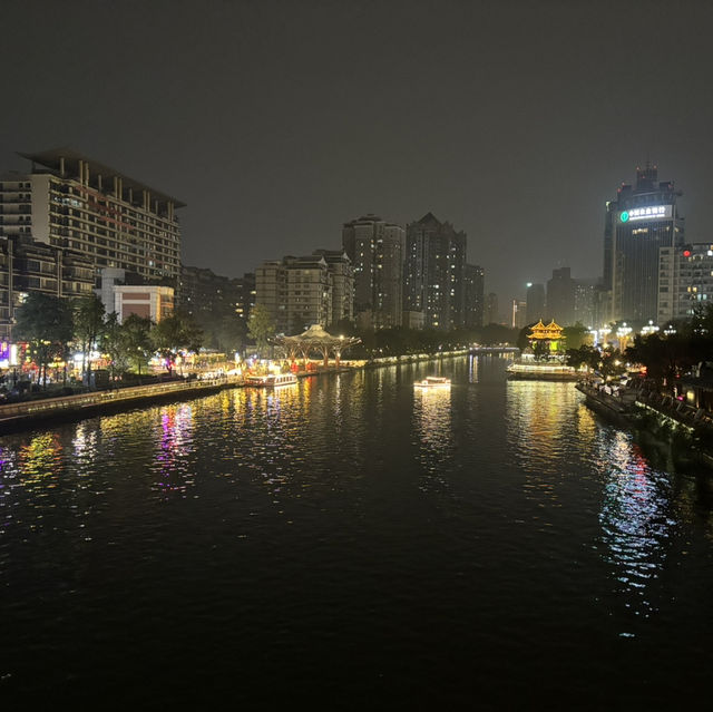 成都のオススメ夜景スポット九眼橋