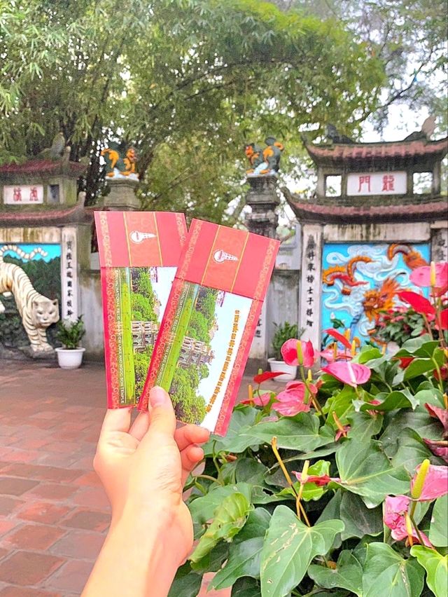 🎟️ 티켓 들고 떠나는 역사 여행! 하노이 녹손 사원
