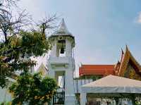 泰國曼谷市中心湄南河畔著名古跡皇家寺廟：Wat ChakkrawatRachawat Woramahawihan，適合打卡拍照📸冥想 