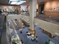해외여행 북해도의 조용한 Asahikawa Central Library