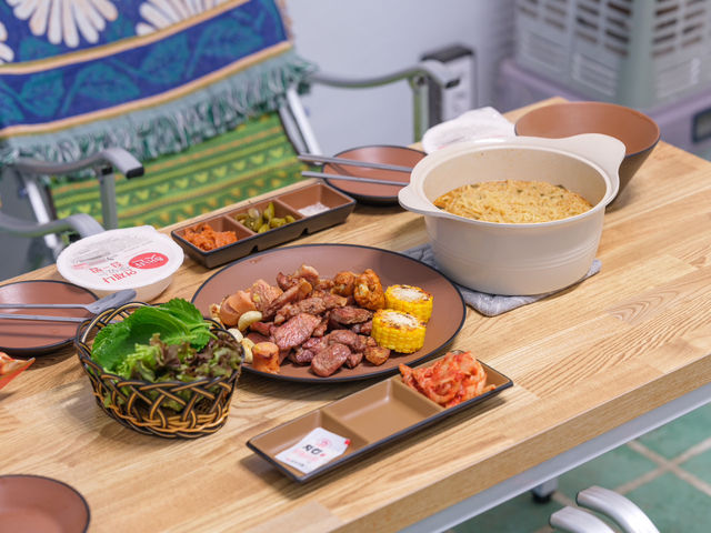 경남 산청 글램핑장 자쿠지가 있는 오스테이🏠