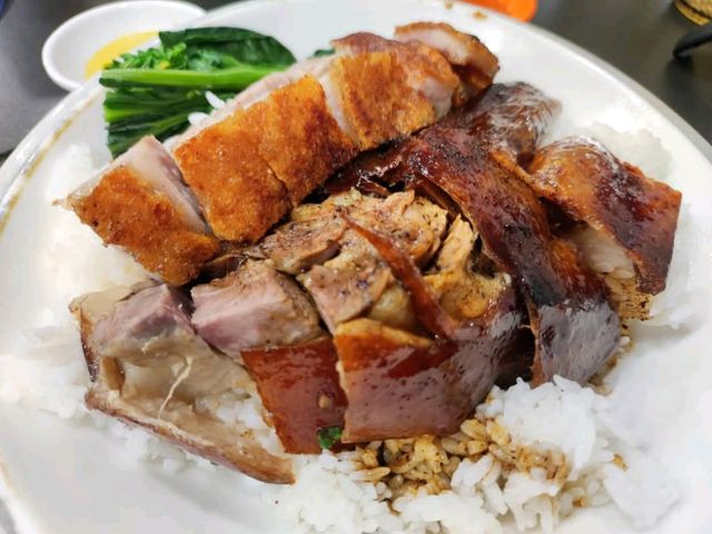 ร้านหมูแดง หมูกรอบ เป็ดย่าง ฮ่องกง ย่าน Wanchai