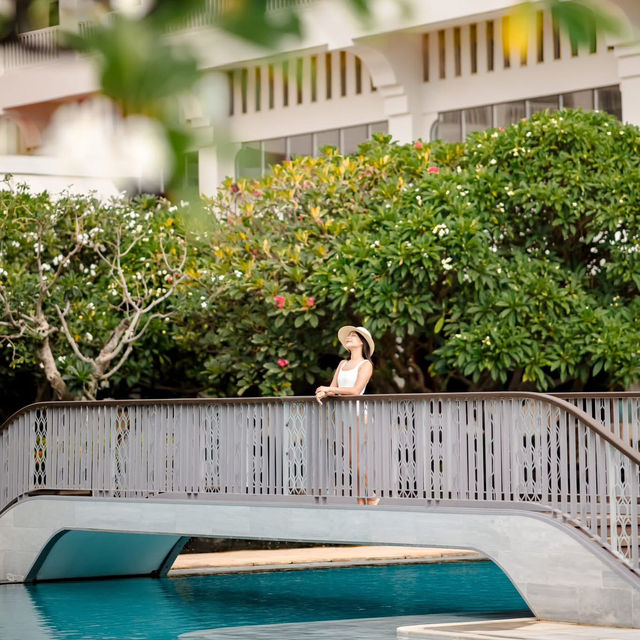 พักผ่อนบรรยกาศดี ที่ dusit thani huahin