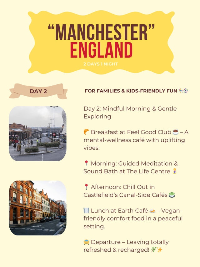 Manchester itinerary 