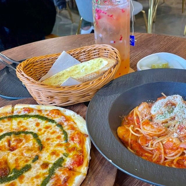 [🇰🇷安養]ネイチャーティファニーで楽しむ絶品ピザ