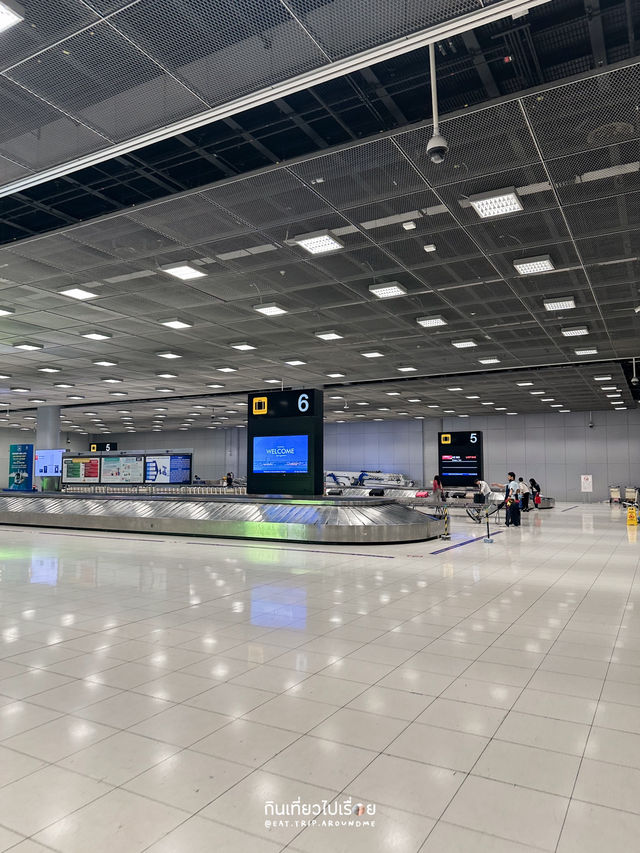 สนามบินสุวรรณภูมิขาออก ก่อนเดินทางสู่ไต้หวัน