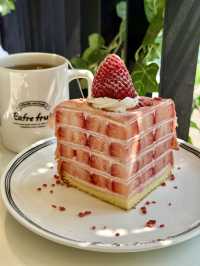 Spring Cakes on the Terrace at Cafe Rafre Fruit