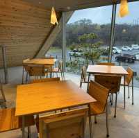 建築大師隈研吾設計的咖啡店
