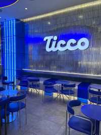 Chillin' in Blue: Sippin' Hazelnut Vibes at Ticco