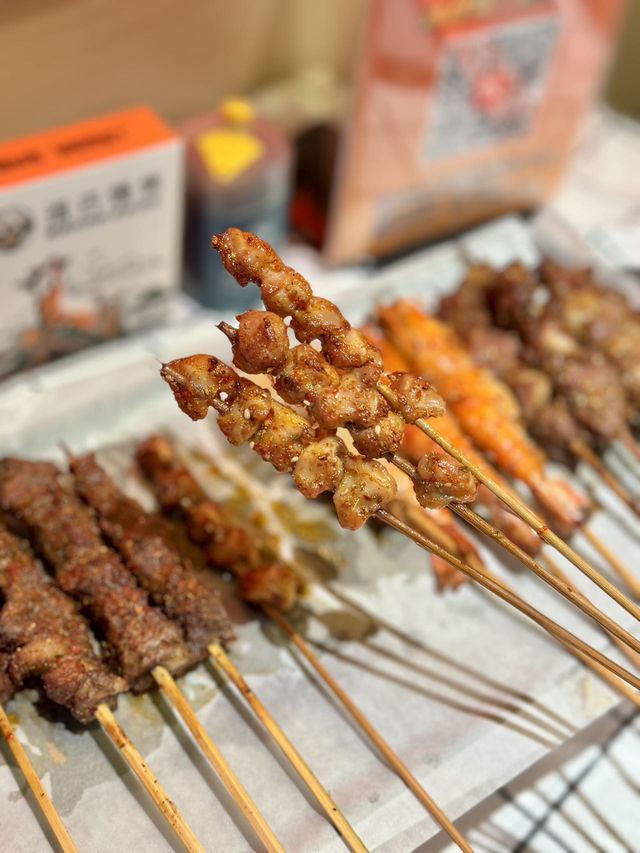 📍福田皇庭廣場新開燒烤店——遠古燒烤，真係驚喜連連🍢🔥