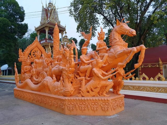 วัดพระธาตุหนองบัว ความสวยงามในอุบลราชธานี