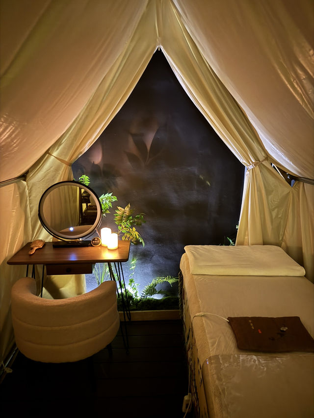 【深圳】 第一次歐洲營地風頭療Spa！爽到訓著！