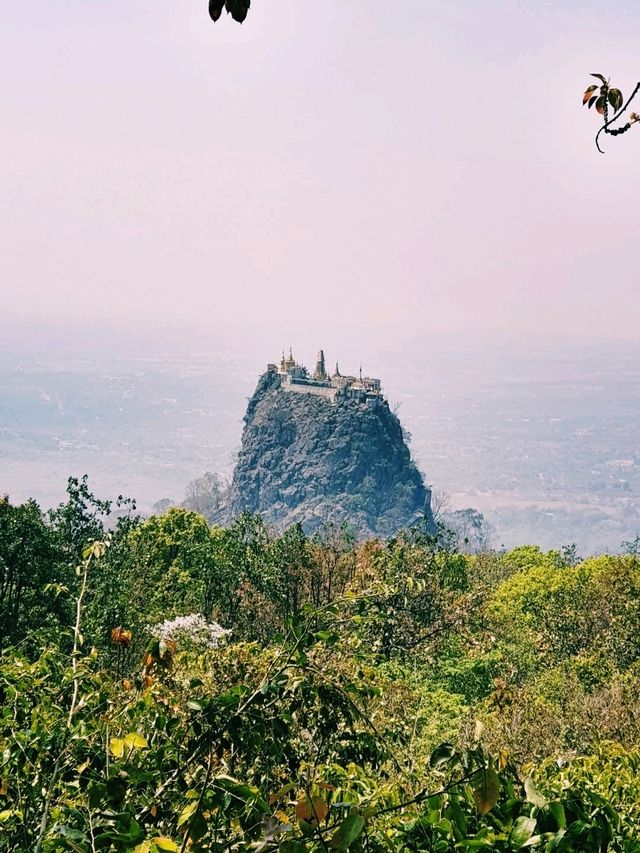 Watching the View from Mount Popa National Park: A Window to Myanmar’s Soul