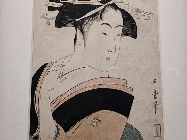 高雄楠梓展覽到5月25日為止的日本浮世繪典藏展