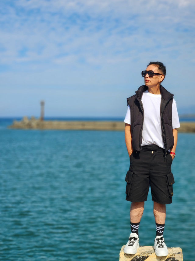 落山風之吹風看海地