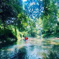 #พายเรือคายัค #ชมธรรมชาติ #น้ำผุดธรรมชาติเขาใหญ่💦