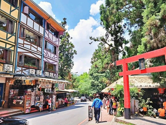 溪頭最美的日式商店街，漫步在妖怪森林的異國風情