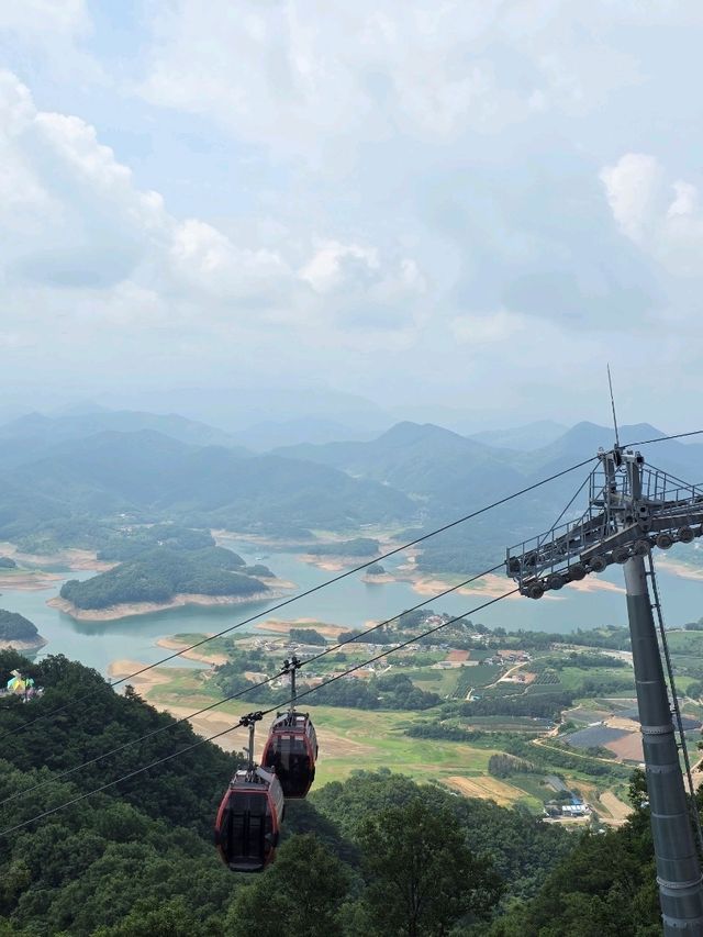 천상의 풍경을 품은 데이트, 제천 청풍호 케이블카 🚡