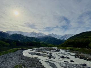 Hakuba Bridge – A Small Bridge Connecting Silence with the Heart 💭🚴♀️🌿