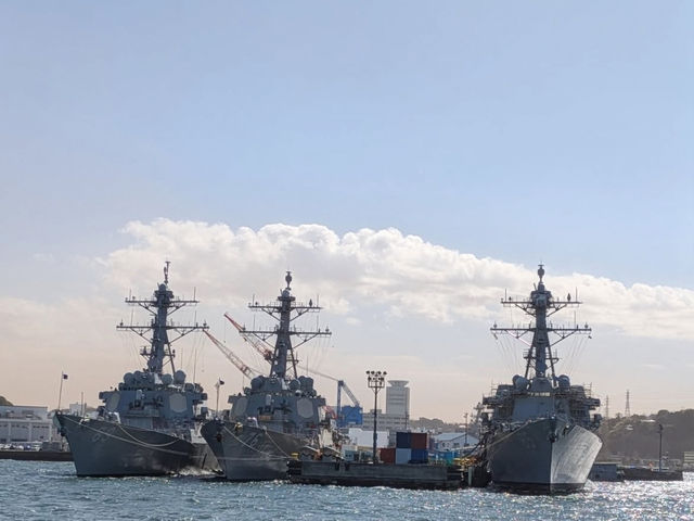 ⚓海のロマンと迫力に浸る「横須賀軍港めぐり」で非日常体験を