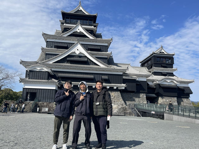 漫遊熊本城：歷史的震撼與不朽的記憶