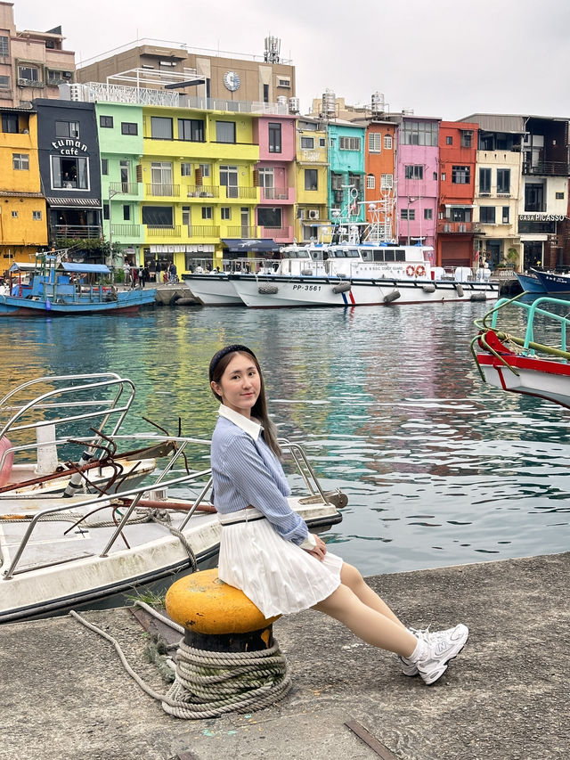 ท่าเรือประมงสุดน่ารัก ในไทเป