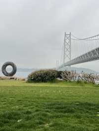 🌉沒想到一座橋能這麼震撼｜明石海峽大橋近距離拍到瘋！