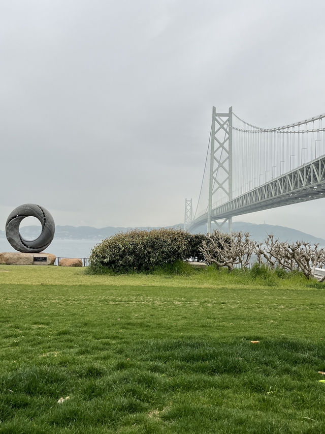 🌉沒想到一座橋能這麼震撼｜明石海峽大橋近距離拍到瘋！
