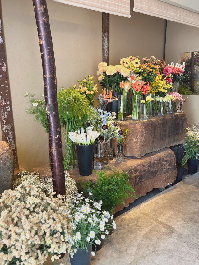 【京都/丹波口】おしゃれなお花屋さん併設カフェ💐☕️✨