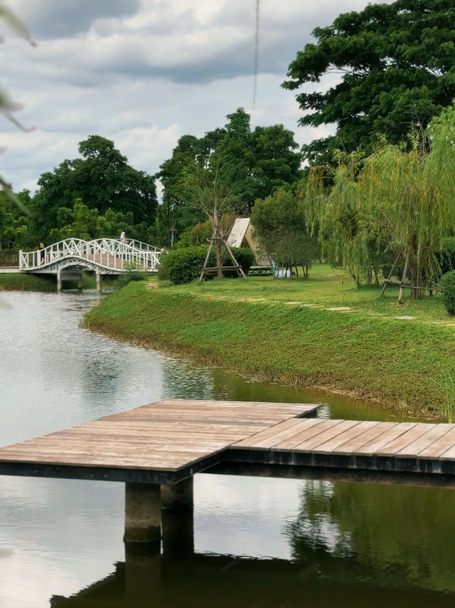 คาเฟ่สระบุรี 🧺🍃🌳 The Barnery
