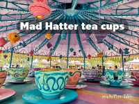 Mad Hatter tea cups 