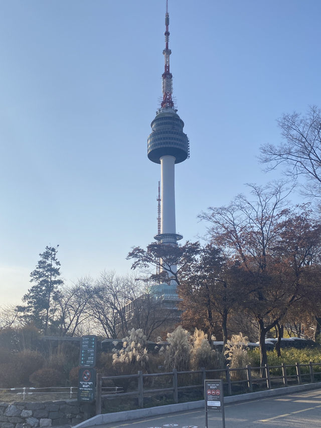 N Seoul Tower ในวันที่หิมะตกหนัก❄️