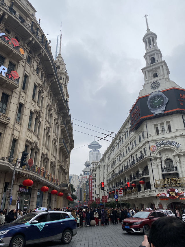 Shanghai city - old meets new