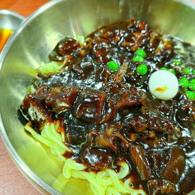 自家製韓國刀削麵🍜