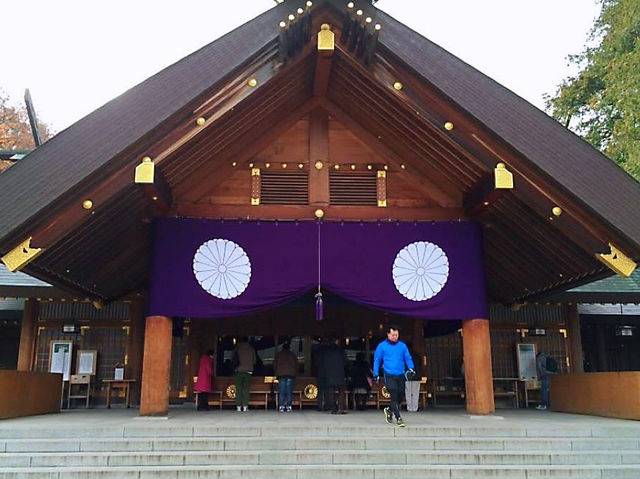 在上百年的北海道神宮體驗七五三祭