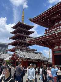 ไปไหว้พระที่วัด Sensoji Asakusa กันค่ะ 🙏🏻🇯🇵