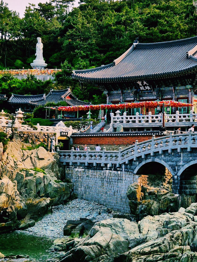 부산 해동용궁사, 가을바다와 함께한 야외데이트