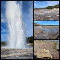 A Thrilling Burst of Nature at Strokkur Geyser