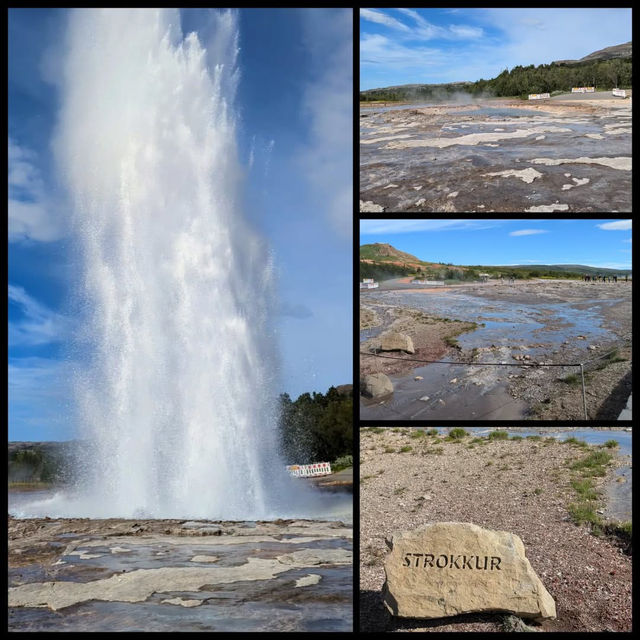 A Thrilling Burst of Nature at Strokkur Geyser A Thrilling Burst of Nature at Strokkur Geyser