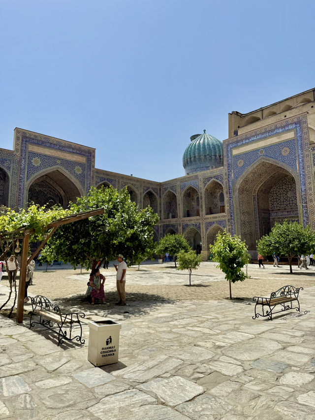 Breathtaking Blue: Registan Square in Samarkand
