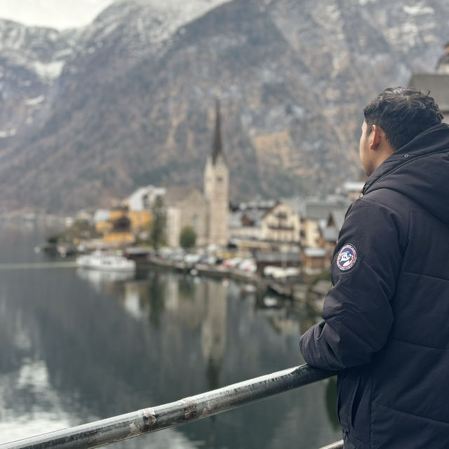 🏔️ HALLSTATT — AUSTRIA’S SNOWY FAIRYTALE VILLAGE ❄️🇦🇹