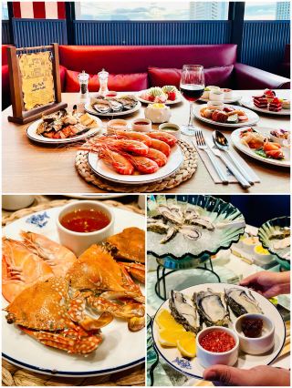 🌟Premium seafood & international buffet. Every dish is delicious!
