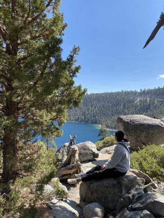  南太浩湖，漫步走向寶石藍