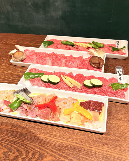 Kobe Beef Nishimotomachi] Yakiniku restaurant that even serves