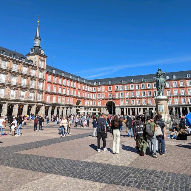 The center of Madrid, Plaza Mayor 