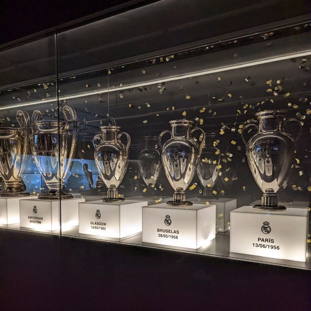 Stadium tour of Real Madrid 