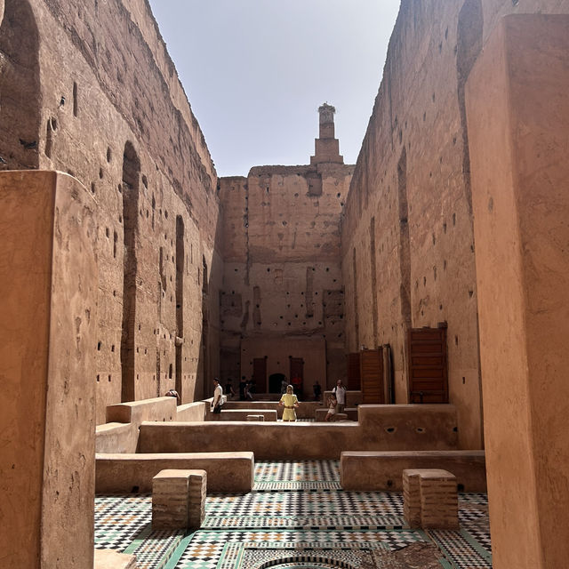 Discover Morocco’s history at El Badi palace
