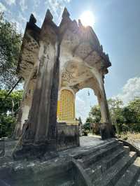 Old Buddhist Cemetery, and stunning view point in Chumpon